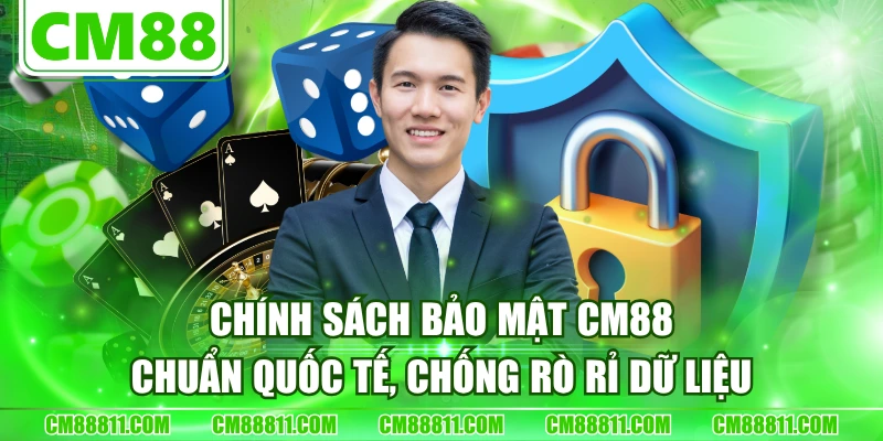Chính Sách Bảo Mật CM88 - Chuẩn Quốc Tế, Chống Rò Rỉ Dữ Liệu
